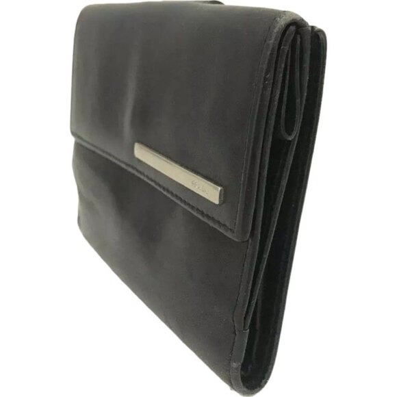 734135AH (G1) Prada Wallet Black Leather - Picture 3 of 9